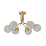 2631-6U, потолочная люстра, D620xH320, 6xE27x60W, excluded — изображение 2