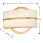 2634-2W, настенный светильник, D130xW350xH270, 2xE14x40W, excluded — изображение 3