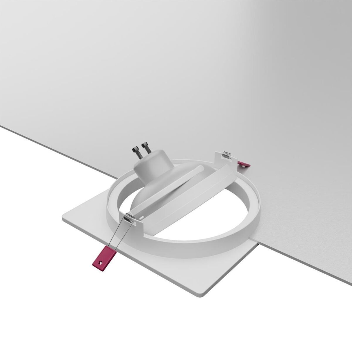 4542-1C, врезной светильник, L92xW92xH28, cutout:D80, 1xGU10x35W, IP20, excluded — изображение 5