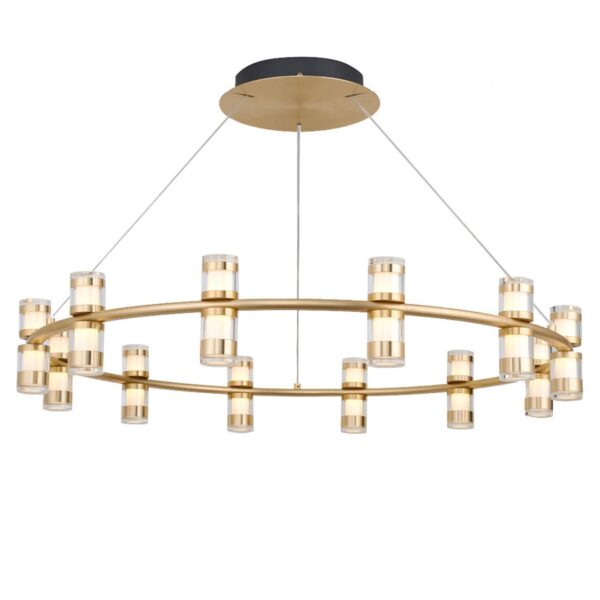 4323-12P, подвесная люстра, D800xH170/1800, 12xLEDx3W, 2880LM, 4000K, included