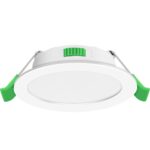 4645-1C, врезной светильник, D113xH30, cutout:D90, LEDx7W, 450LM/560LM/500LM, 3000K/4000K/6500K, IP44, CRI>80, beam angle:120, included — изображение 2