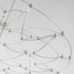 4305-6P, подвесная люстра, D585xH190/2190, LEDx23W, 5300LM, 3000K/4500K/6000K, included, remote control — изображение 5