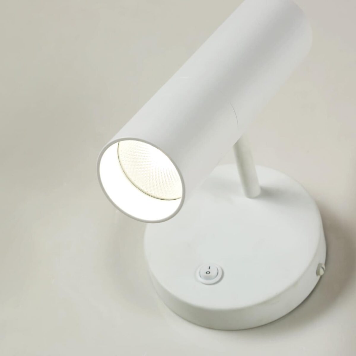 2108-1W, настенный светильник, D165xW120xH200, 1xLEDx5W, 400LM, 3000K, included, switch — изображение 5