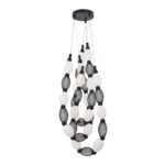 4560-3PC, подвесная/потолочная люстра, D200xH1780/2780 + D650xH890/1775 + D1980xH820/1725, 3xLEDx18W, 2230LM, 4000K, included — изображение 5