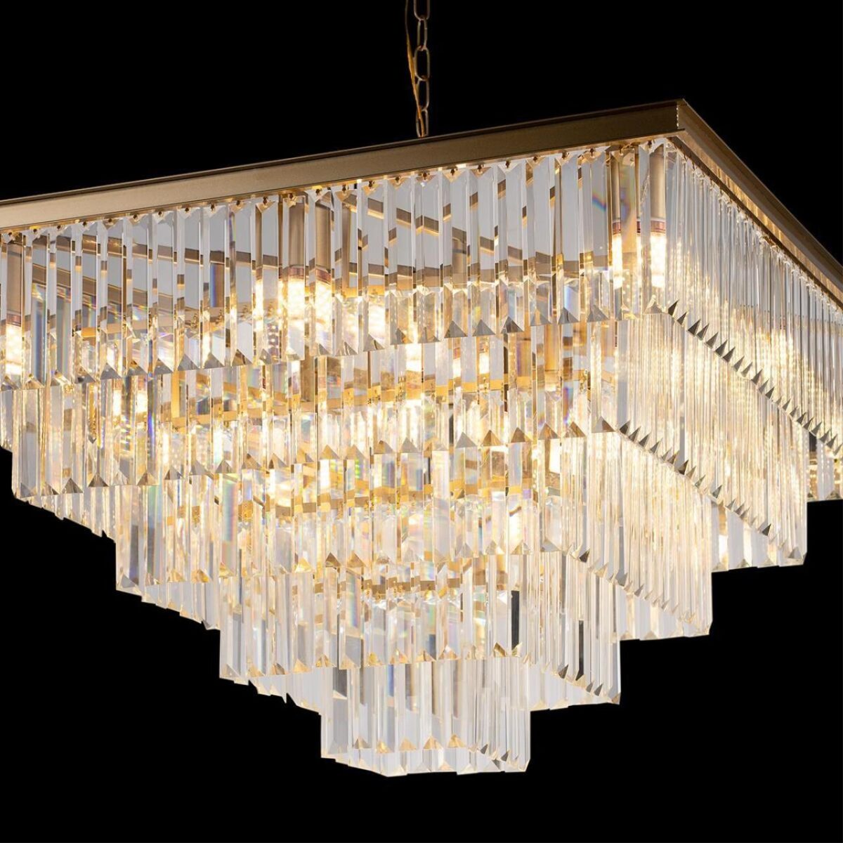 10019/800S Подвесная люстра LOFT IT Prism Clear — изображение 4