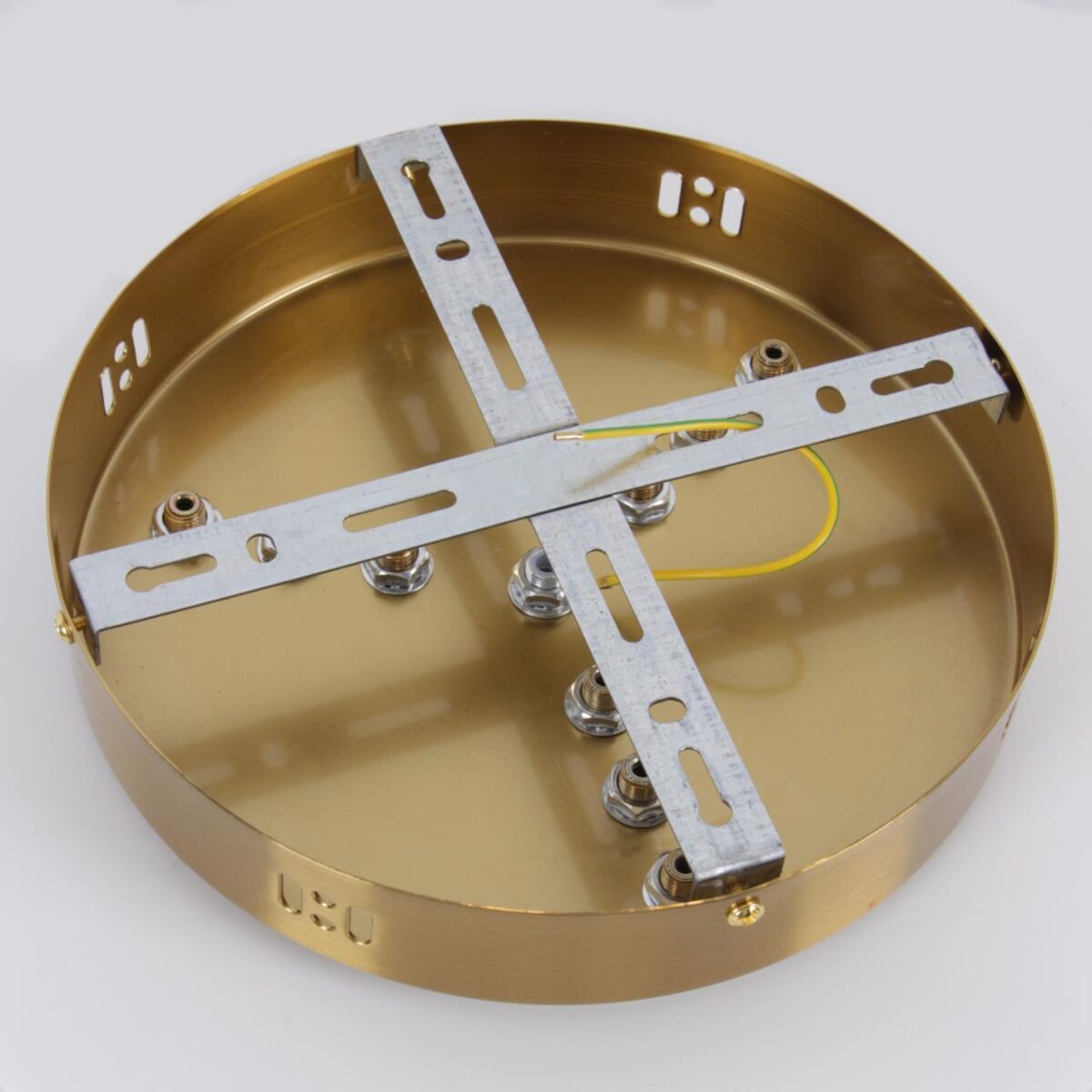 4591-220-9BR, потолочная чаша, D220xH40, цвет латунь — изображение 3