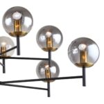 3088-10P, потолочная люстра, D980xH410/710, 10xE14x40W, excluded — изображение 4