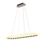 4590-10P, подвесная люстра, L1000xW390xH1585, LEDx48W, 3800LM, 4000K, included