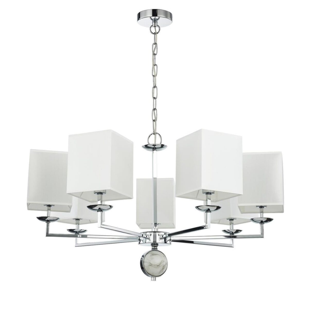 2821-7P, подвесная люстра, D790xH455/1520(H560/1625), 7xE14x40W, excluded — изображение 2