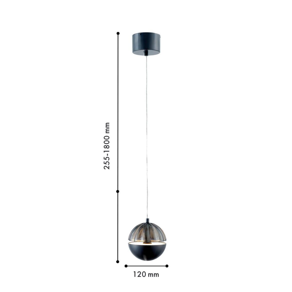 4326-1P, подвес, D120xH255/1800, LEDx5W, 400LM, 4000K, included — изображение 2