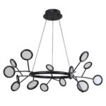 4252-15P, подвесная люстра, D740xH400/1100, 15xLEDx3W, 3825LM, 4000K, included — изображение 2