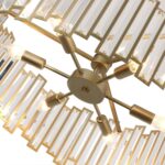 4484-4P, подвесная люстра, D450xH220/1200, 4xE14x60W, excluded — изображение 4