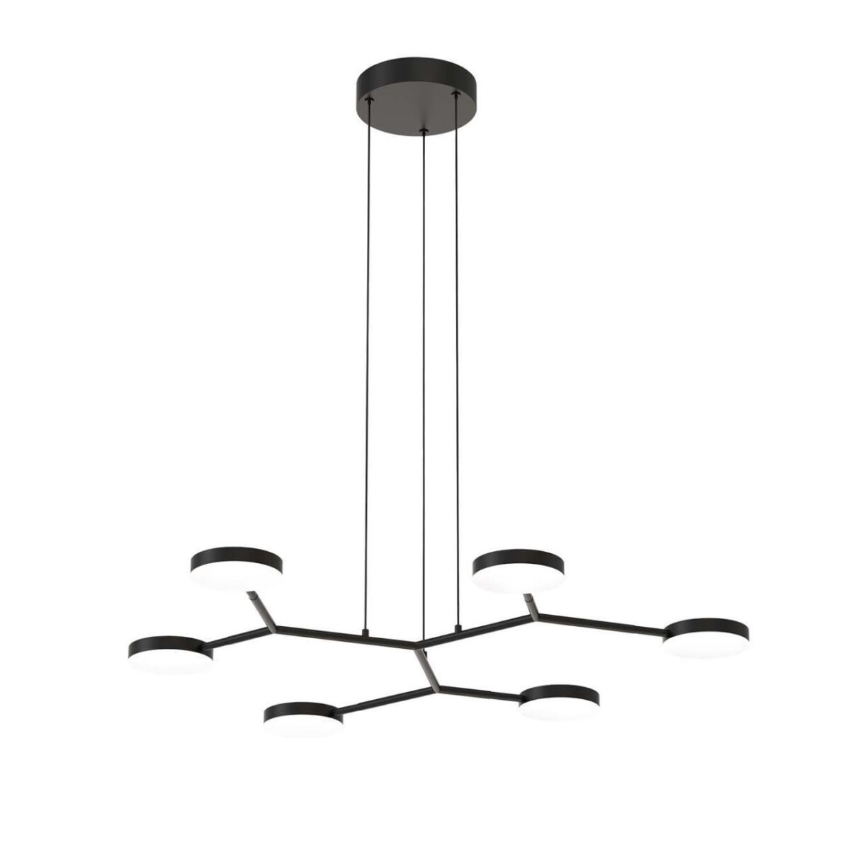 4632-6P, подвесная люстра, L870xW820xH200/1500, 6xLEDx6W, 1900LM, 4000K, included — изображение 1