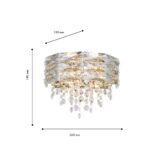 4251-2W, настенный светильник, D150xW260xH180, 2xG9x40W, excluded — изображение 3