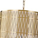 4133-5P, подвесная люстра, D500xH395/1395, 5xE27x60W, excluded — изображение 5