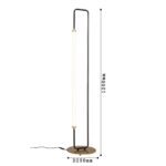 4100-1T, напольный/настольный светильник, D250xH1200, LEDx26W, 2080LM, 4000K, included — изображение 3