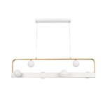 4073-6P, подвесная люстра, L1200xW240xH200/1200, 6xG9LEDx10W, excluded + LEDx18W, 1000LM, 4000K, included — изображение 2