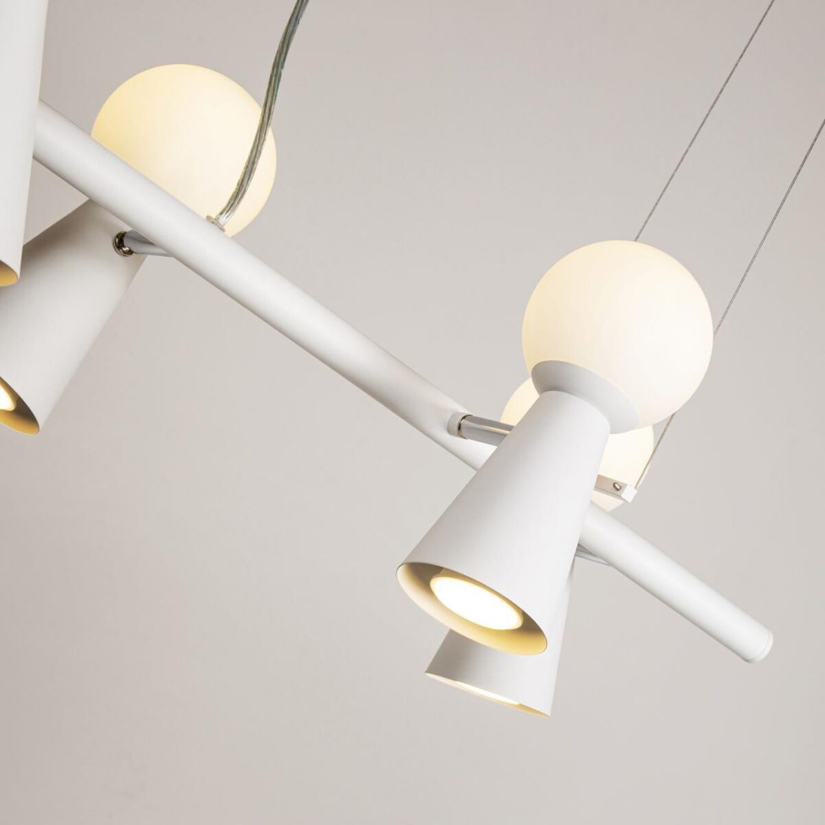 4094-5P, подвесная люстра, L900xW330xH230/1730, 5xG9LEDx3W + 5xGU10x35W, excluded — изображение 6