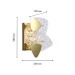 4249-2W, настенный светильник, D120xW240xH280, 2xG9x40W, excluded — изображение 2