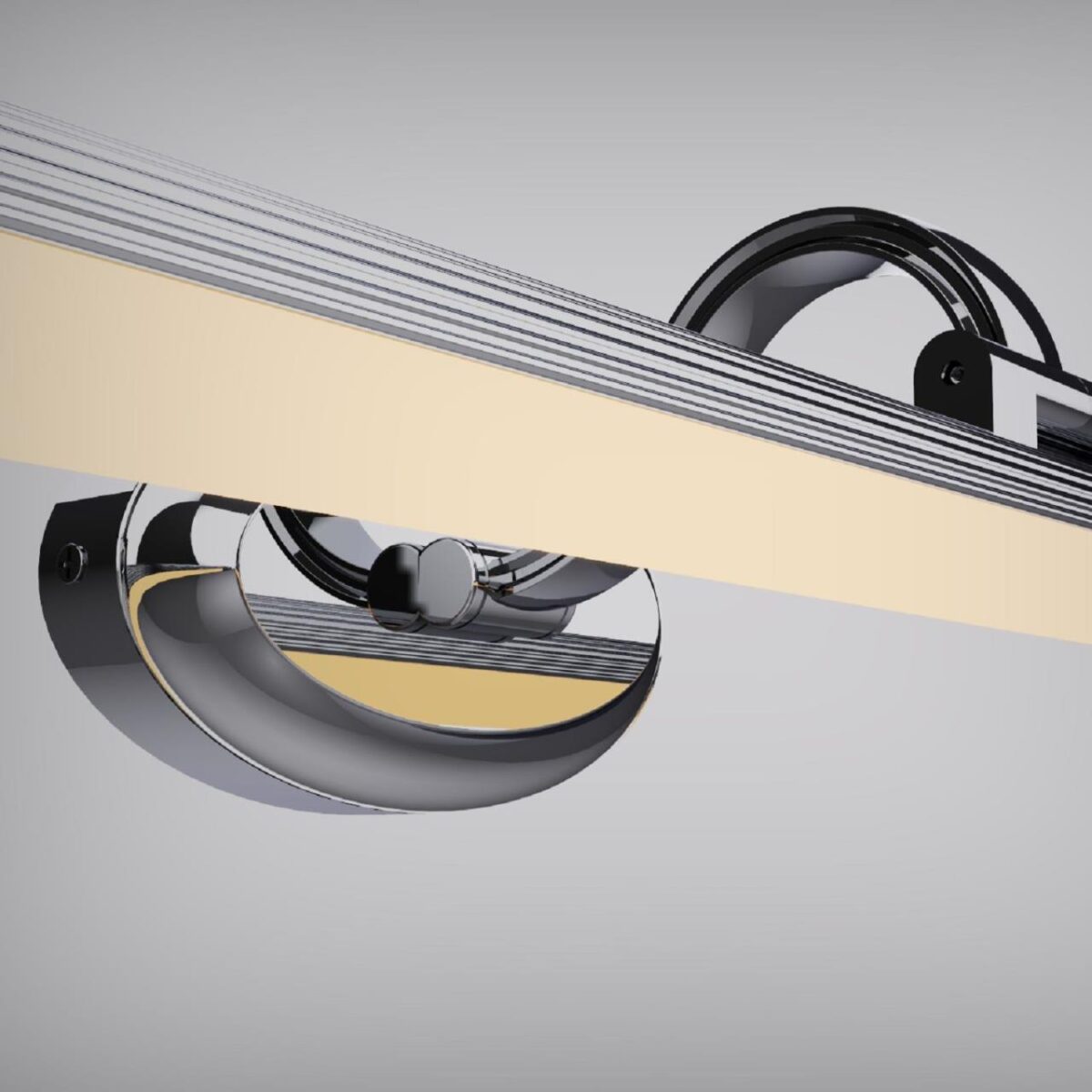 2434-2W, настенный светильник, D200xW710xH120, 1xLEDx10W, 800LM, 4000K, IP44, included — изображение 5