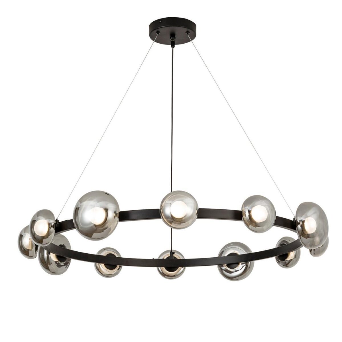 4517-12P, подвесная люстра, D900xH300/1630, 12xLEDx5W, 4800LM, 4000K, included — изображение 1