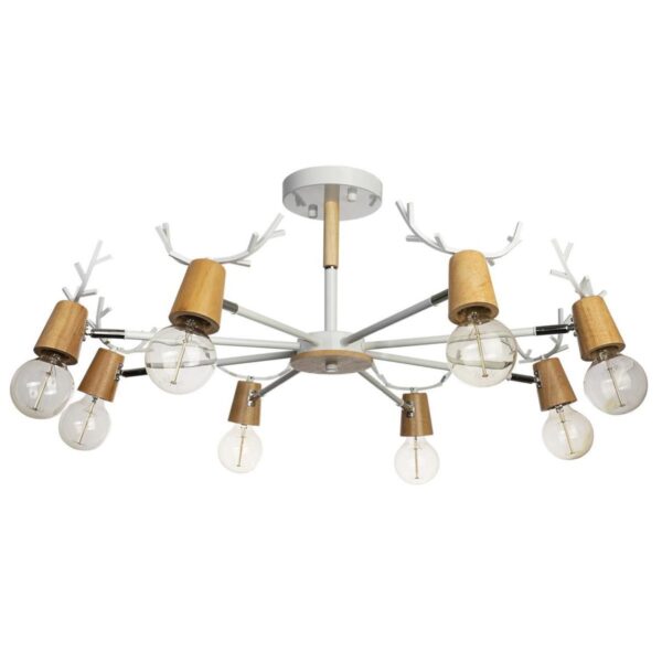 10024/8 White Люстра на штанге LOFT IT Sven