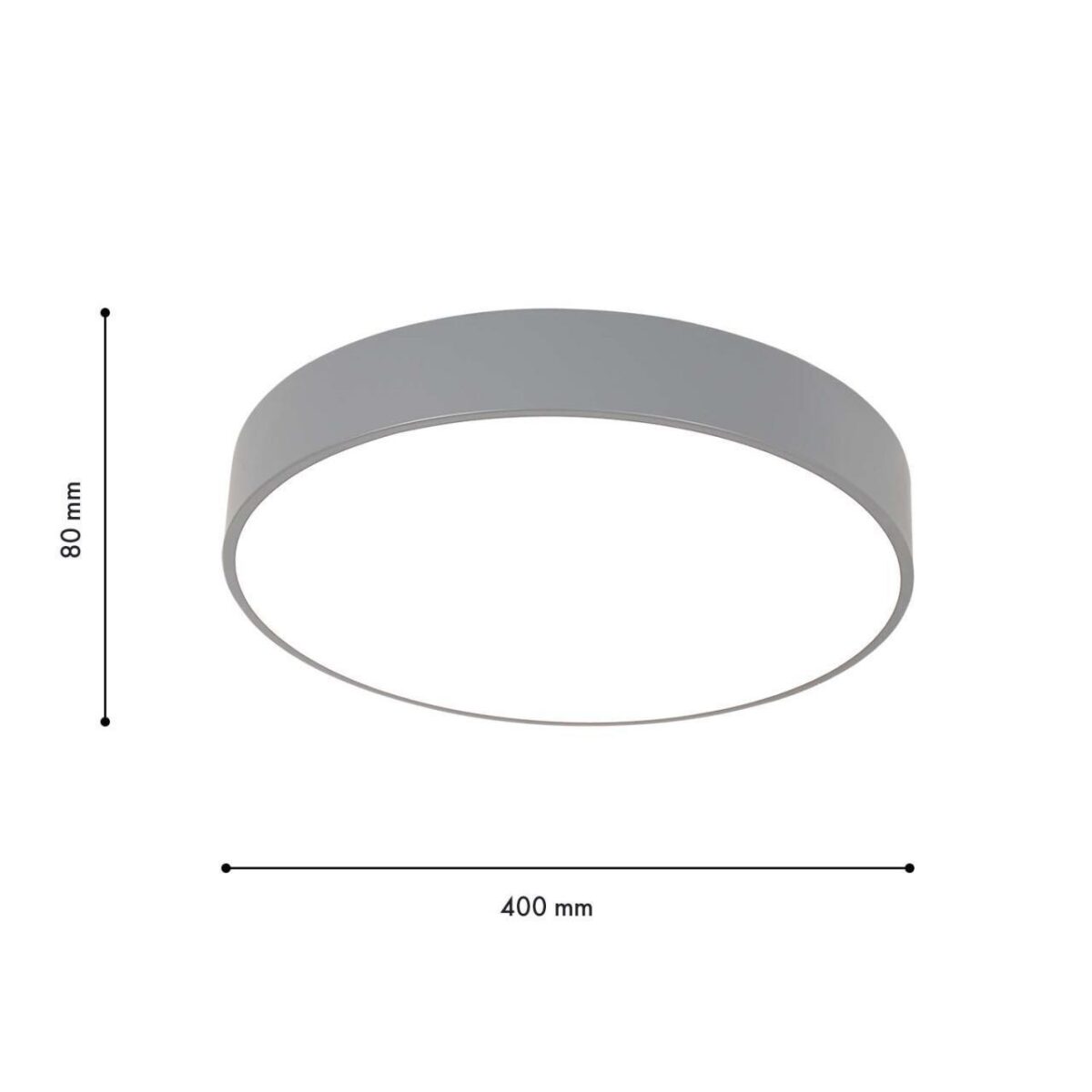 4682-4C, потолочный светильник, D400xH80, LEDx30W, 1880LM, 4000K, included — изображение 4