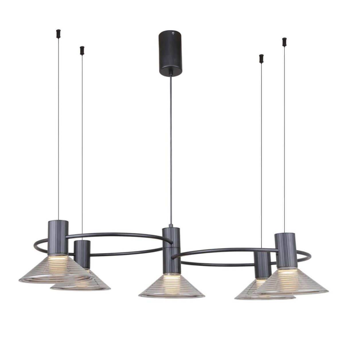 4622-5P, подвесная люстра, L750xW500xH500/1300, 5xLEDx6W, 2400LM, 3000K, included — изображение 1