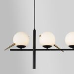 4106-5P, подвесная люстра, L1160xW150xH800/1200, 5xE27x60W, excluded — изображение 4