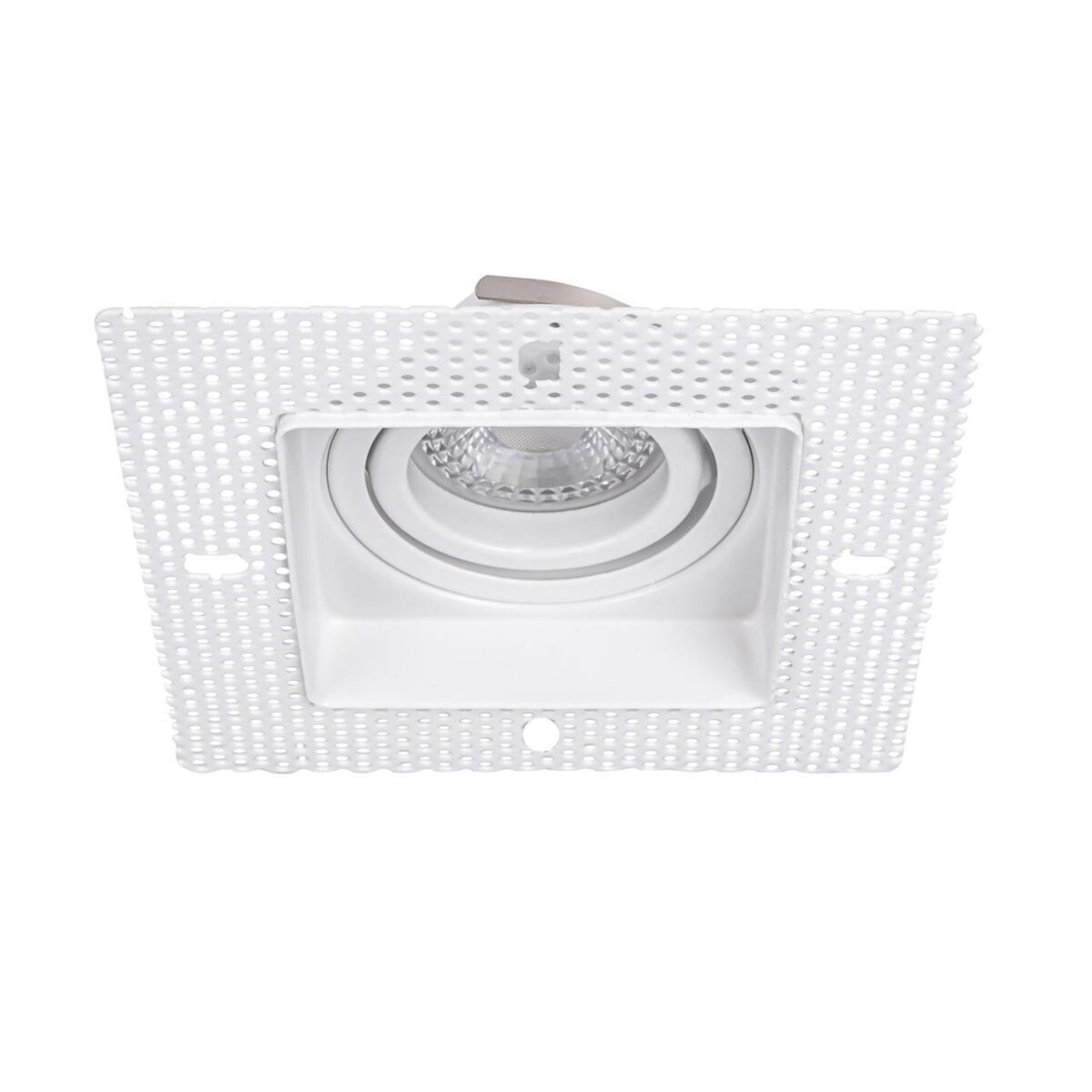 4534-1C, врезной светильник под штукатурку, L125xW125xH36, cutout:L80xW80, 1xGU10x35W, IP20, excluded — изображение 1