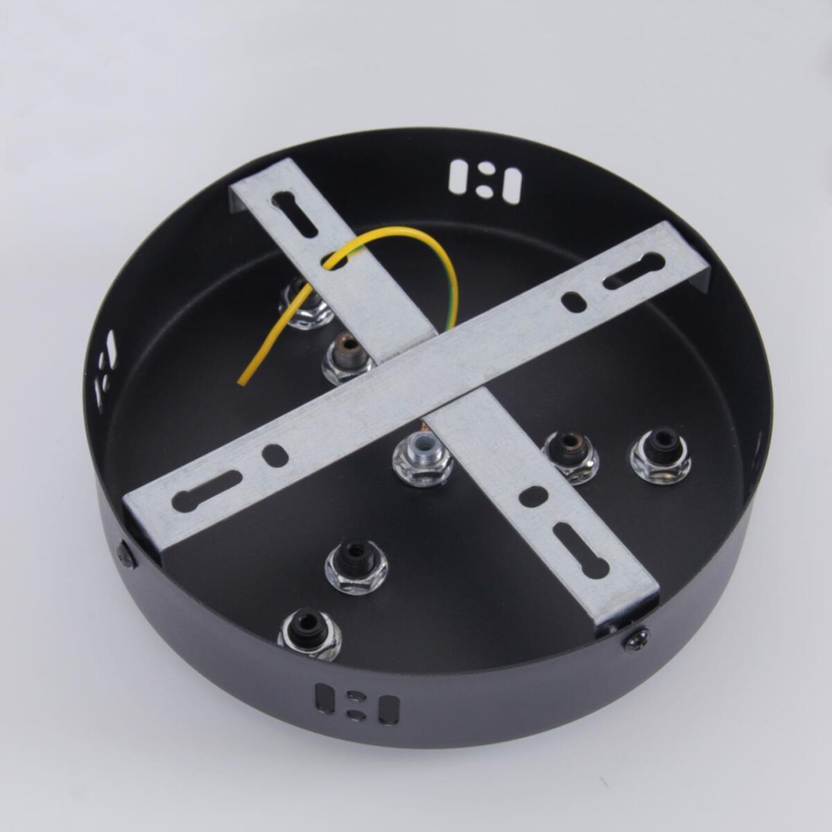 4591-180-6BL, потолочная чаша, D180xH40, цвет черный — изображение 3