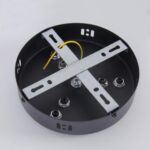 4591-180-6BL, потолочная чаша, D180xH40, цвет черный — изображение 3