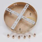 4591-220-3GD, потолочная чаша, D220xH40, цвет золотой — изображение 3