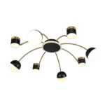 3096-8P, потолочная люстра, D920xH270, LEDx4W + 4xLEDx7W + 4xLEDx5W + 4xLEDx3W, 3394LM, 4000K, included