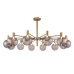 2765-12P, потолочная люстра, D1040xH500, 12xG9x25W, excluded