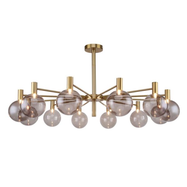 2765-12P, потолочная люстра, D1040xH500, 12xG9x25W, excluded