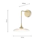 4657-1W, настенный светильник, D195xW150xH185, LEDx4W, 280LM, 4000K, included — изображение 3