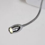 1687-2W, настенный светильник, D215xW180xH460, 1xE14x40W, excluded + 1xLEDx1W, 80LM, 4000K, included, switch — изображение 5