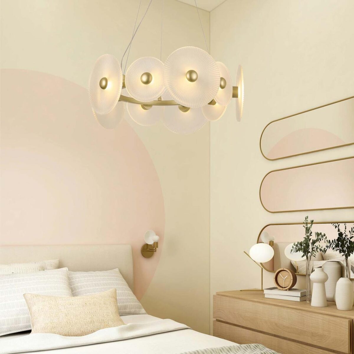 4605-8P, подвесная люстра, D520xH230/1200, 10xLEDx2W, 1600LM, 3000K, included — изображение 5