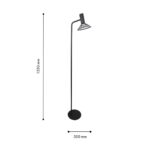 4623-1F, напольный светильник, L300xW230xH1550, 1xLEDx6W, 660LM, 3000K, included — изображение 3