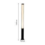 4393-2F, уличный светильник, D155xH1550, LEDx84W, 7350LM, 3000K, IP65, included — изображение 3