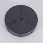 4591-180-6BL, потолочная чаша, D180xH40, цвет черный — изображение 4