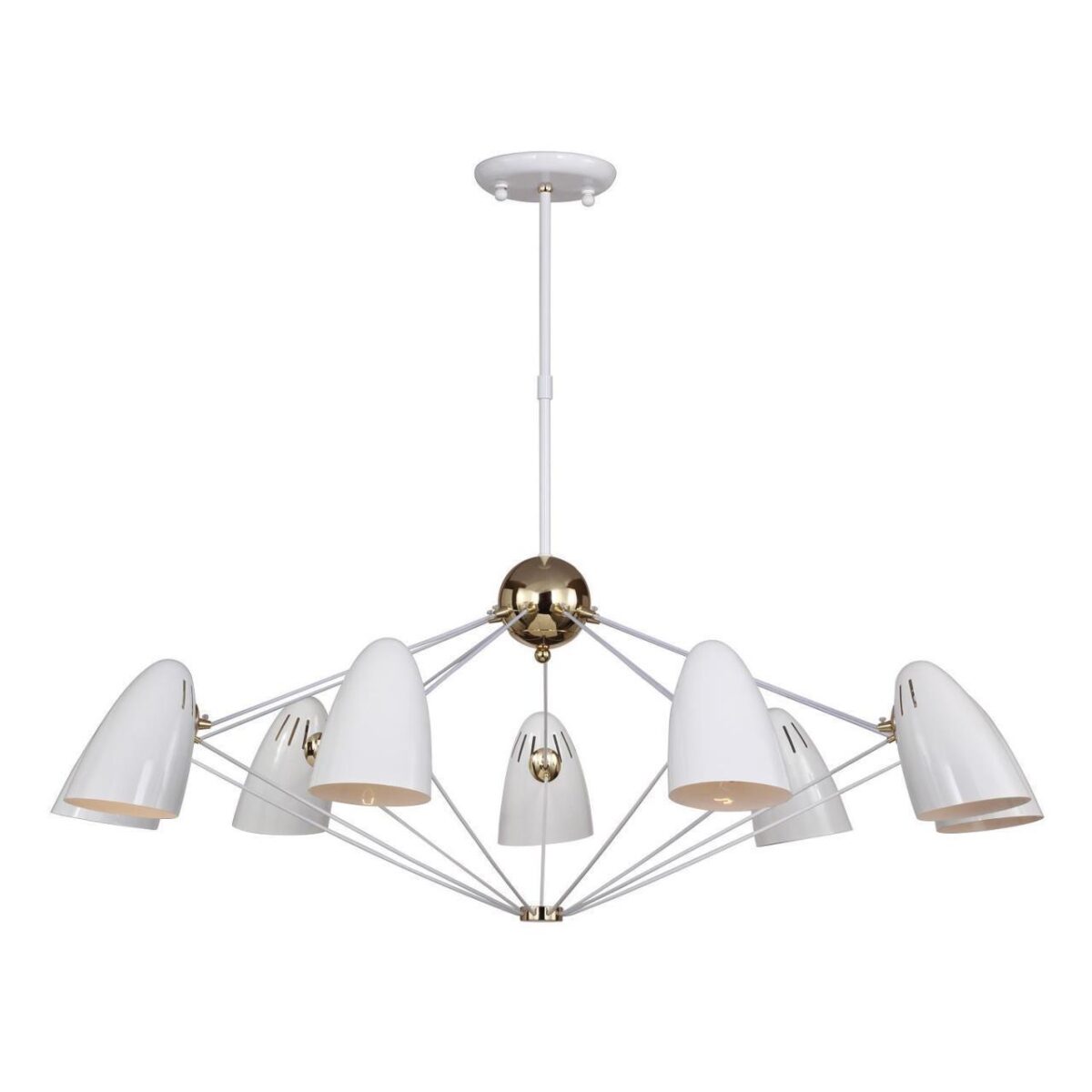 1758-9P, люстра подвесная, D1100xH600/800, 9xE14x40W, excluded 1758-9P, люстра подвесная, D1100xH600/800, 9xE14x40W, excluded — изображение 1