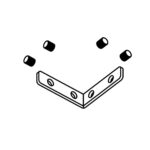 1014-CU-001, коннектор (соединитель) угловой — изображение 2