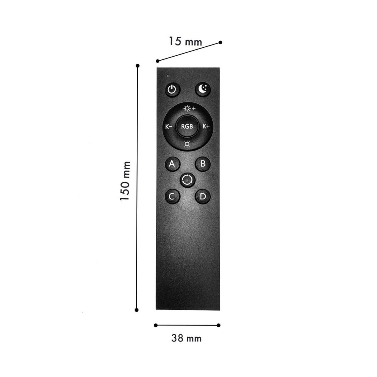 1012-RC-001, пульт дистанционного управления светильниками, серия Logica — изображение 2