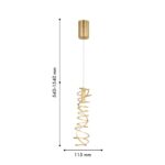 4554-2P, подвес, D115xH540/1540, LEDx5W, 285LM, 4000K, included — изображение 3