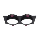 4648-2C, врезной светильник, L215xW108xH37, cutout:L186xW92, 2xGX53LEDx15W, IP20, excluded