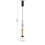 4465-1P, подвес, D125xH710/1800, LEDx9W, 1030LM, 4000K, included — изображение 3