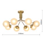 2631-8U, потолочная люстра, D760xH350, 8xE27x60W, excluded — изображение 3