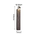 4128-1W, настенный светильник, D95xW100xH570, 1xLEDx5W, 450LM, 4000K, included — изображение 3